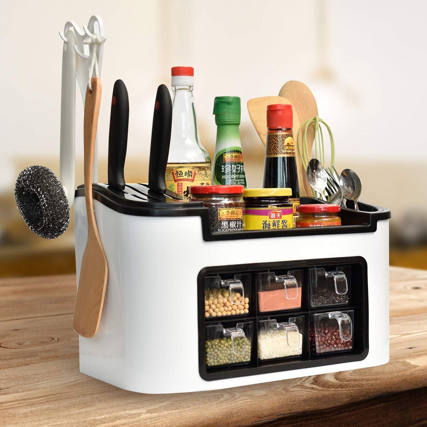 SpiceWise Rotating Rack – 6 Jar Edition SpiceWise Rotating Rack – 6 Jar Edition